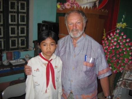 Poor schoolgirls in Mai Chau